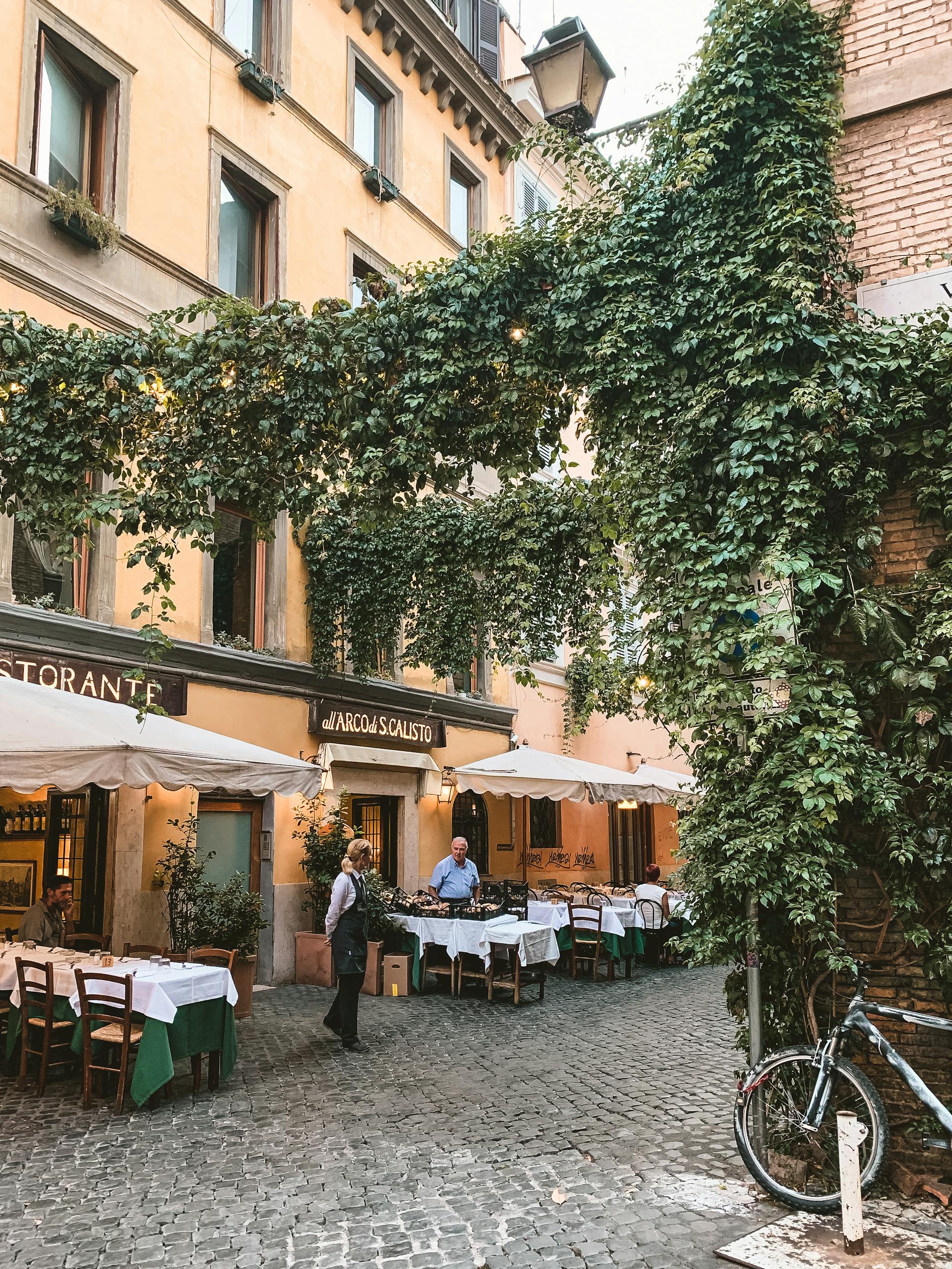 Photo Of Italian Restaurant Exterior During Daytime